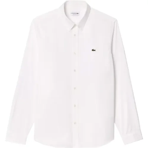 Buttoned Collar Shirt , male, Sizes: 4XL - Lacoste - Modalova