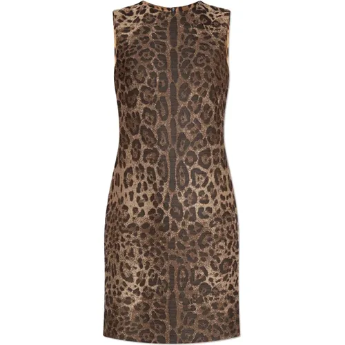 Kleid mit Tiermotiv Dolce & Gabbana - Dolce & Gabbana - Modalova