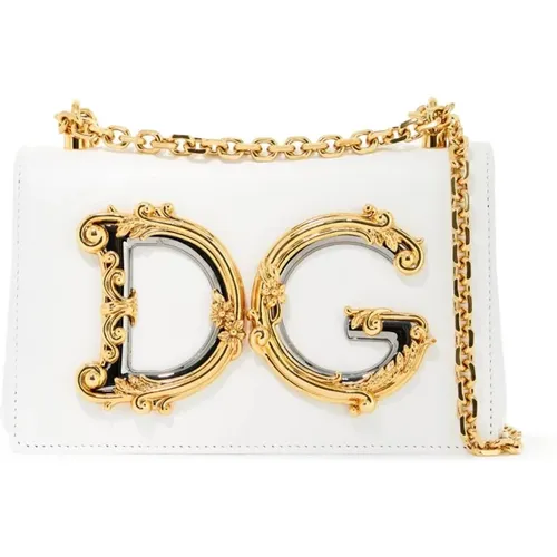 DG Girls Shoulder Bag , female, Sizes: ONE SIZE - Dolce & Gabbana - Modalova