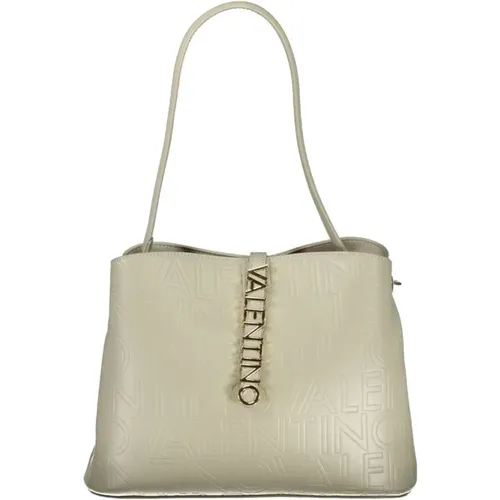 Grey Polyethylene Handbag , female, Sizes: ONE SIZE - Valentino by Mario Valentino - Modalova