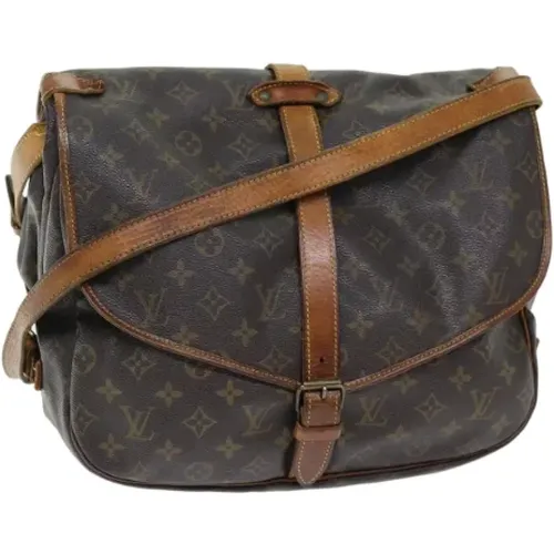 Pre-owned Leder Handtaschen , Damen, Größe: ONE Size - Louis Vuitton Vintage - Modalova