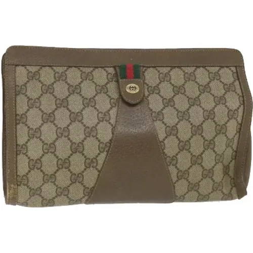 Pre-owned Canvas gucci-bags , female, Sizes: ONE SIZE - Gucci Vintage - Modalova