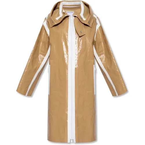 Waterproof Coat , female, Sizes: S, M - Bottega Veneta - Modalova