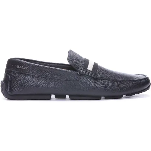 Pearce Leather Slip-On Loafers , male, Sizes: 6 UK - Bally - Modalova