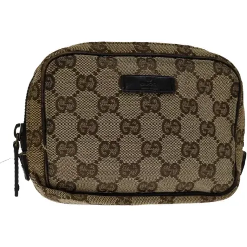 Pre-owned Canvas gucci-bags , female, Sizes: ONE SIZE - Gucci Vintage - Modalova