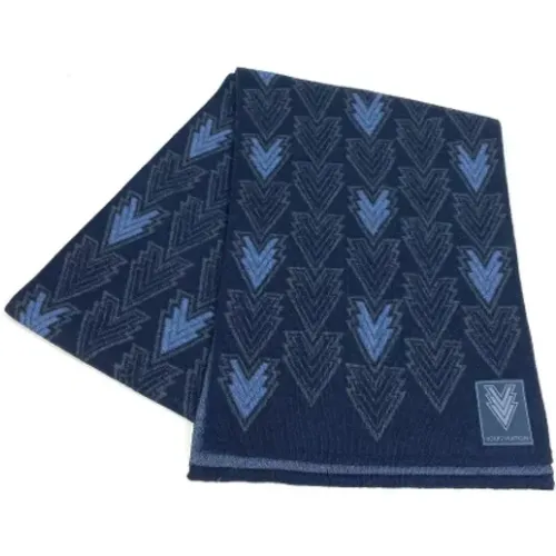 Pre-owned Wool scarves , female, Sizes: ONE SIZE - Louis Vuitton Vintage - Modalova