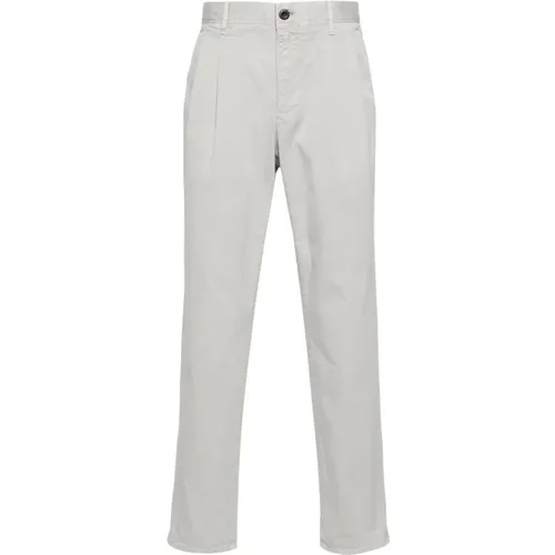Cotton Pants with Side and Back Pockets , male, Sizes: W32, W35, W33, W36, W34 - Incotex - Modalova