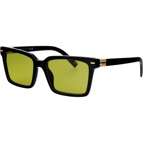 Stylish Sunglasses with 0MU 13Zs Design , female, Sizes: 55 MM - Miu Miu - Modalova