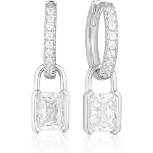 Roccanova Silber Ohrringe mit weißen Zirkonias , Damen, Größe: ONE Size - Sif Jakobs Jewellery - Modalova