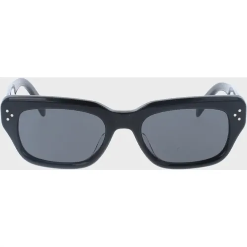Stilvolle Sonnenbrille Schwarzer Rahmen - Celine - Modalova