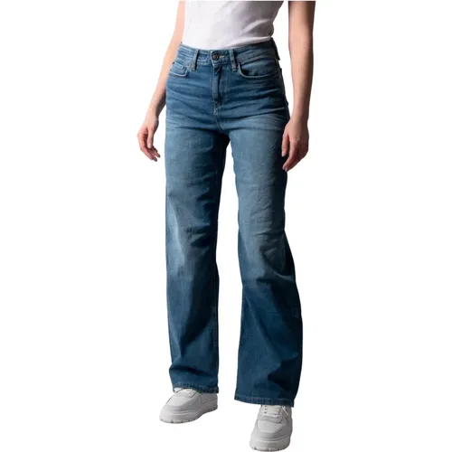 Mid Waist Marlene Used Jeans , female, Sizes: W28 L34 - drykorn - Modalova