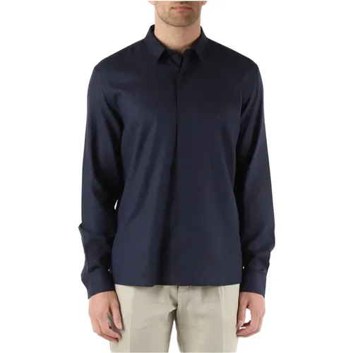 Linen and Viscose Regular Fit Shirt , male, Sizes: L, M, S, 2XL - Antony Morato - Modalova