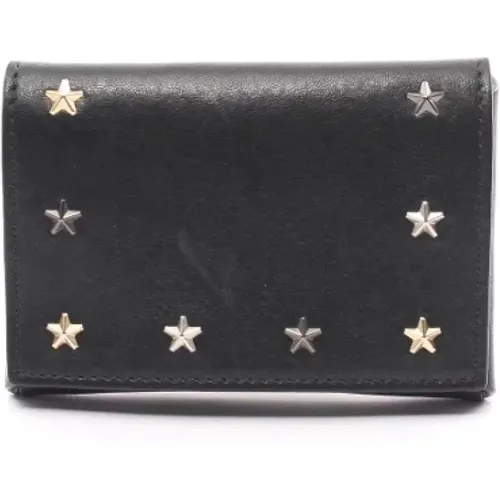 Pre-owned Leather wallets , female, Sizes: ONE SIZE - Jimmy Choo Pre-owned - Modalova