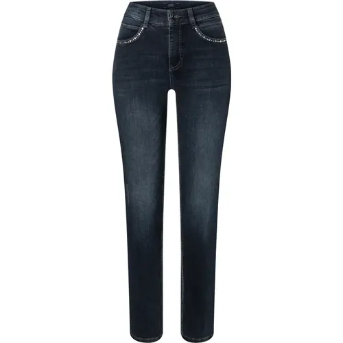Stilvolle Bequeme Straight Fit Skinny Jeans , Damen, Größe: 3XL L30 - MAC - Modalova
