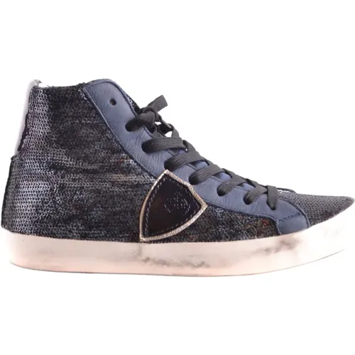 Grey Training Sneakers - Tropez X , male, Sizes: 1 UK - Philippe Model - Modalova