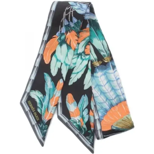 Pre-owned Silk scarves , female, Sizes: ONE SIZE - Hermès Vintage - Modalova