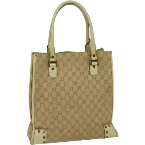 Pre-owned Canvas totes , female, Sizes: ONE SIZE - Gucci Vintage - Modalova