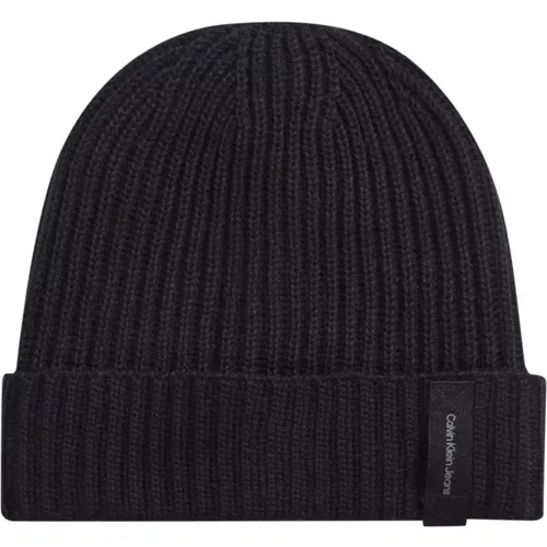 Ultralight Beanie , male, Sizes: ONE SIZE - Calvin Klein Jeans - Modalova