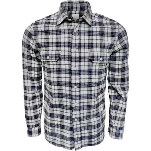 Cotton Flannel Check Shirt , male, Sizes: M, 2XL, 3XL, L, 4XL - Xacus - Modalova