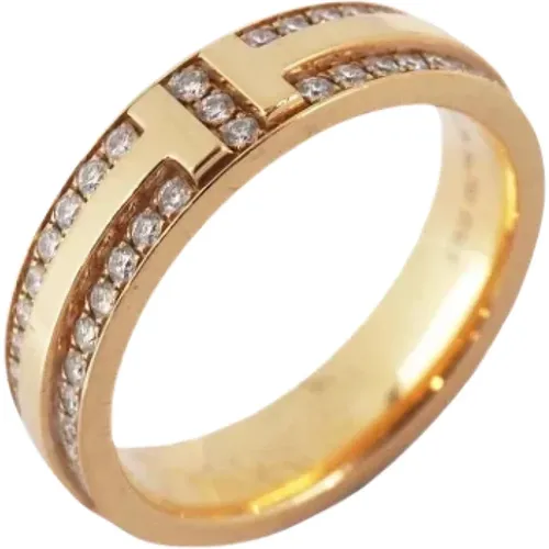 Pre-owned Rose Gold rings , female, Sizes: ONE SIZE - Tiffany & Co. Pre-owned - Modalova