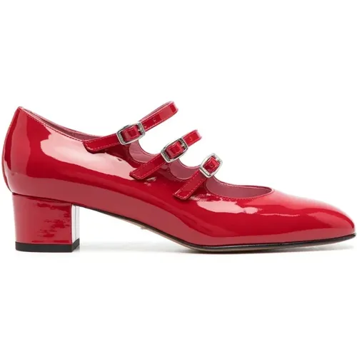 Vintage Mary Jane Heel Schuh , Damen, Größe: 36 EU - Carel - Modalova