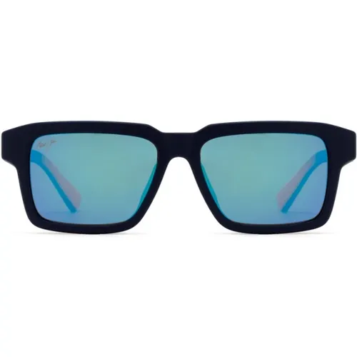 Blue Hawaii Sonnenbrille , Herren, Größe: 53 MM - Maui Jim - Modalova