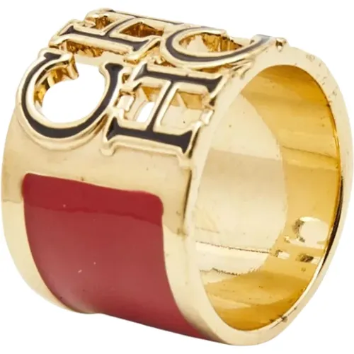 Pre-owned Metal rings , unisex, Sizes: ONE SIZE - Carolina Herrera Pre-owned - Modalova