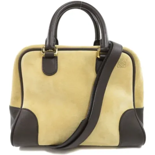 Pre-owned Suede handbags , unisex, Sizes: ONE SIZE - Loewe Pre-owned - Modalova