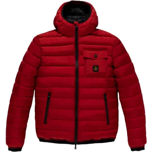 Heavy Puffer Jacket Lava Falls , male, Sizes: M - RefrigiWear - Modalova