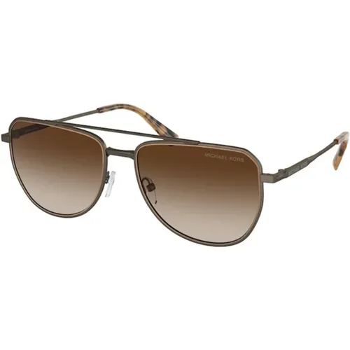 Stylish Sunglasses with Gray Frame , unisex, Sizes: 58 MM - Michael Kors - Modalova