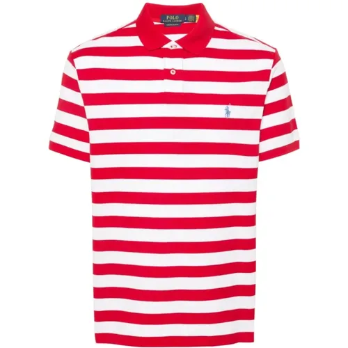 Polo Rot T-Shirts und Polos , Herren, Größe: M - Ralph Lauren - Modalova