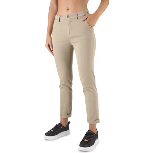 Oxford Chino Hose Briana , Damen, Größe: L - 40WEFT - Modalova