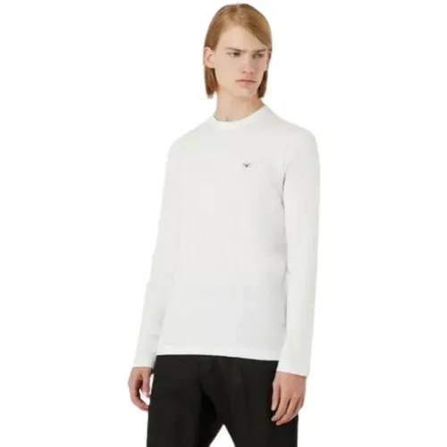 Round Neck Knitwear , male, Sizes: S, L, 2XL, XL, M, 3XL - Emporio Armani - Modalova