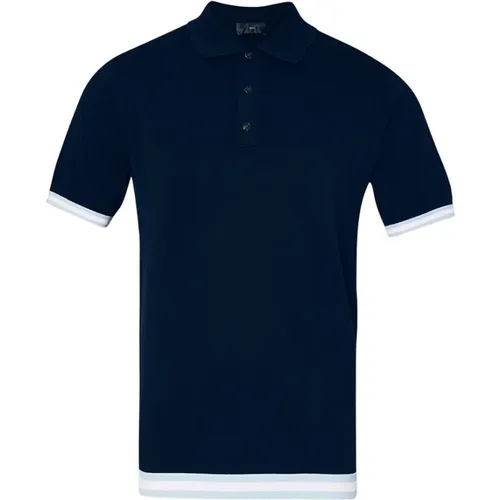 Blau Polo Shirt Vielseitig Hochwertig , Herren, Größe: XL - Liu Jo - Modalova