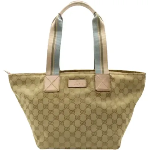 Pre-owned Canvas totes , female, Sizes: ONE SIZE - Gucci Vintage - Modalova