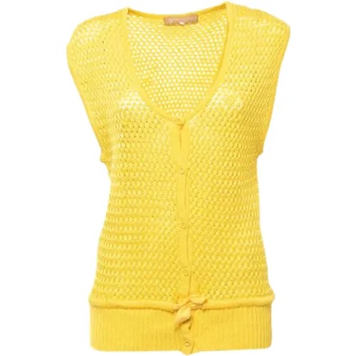Pre-owned Knit tops , female, Sizes: 5 UK - Dior Vintage - Modalova