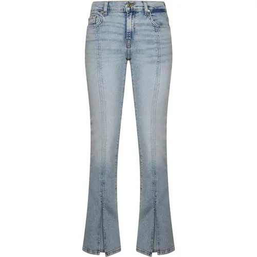 Bootcut Denim Jeans , female, Sizes: W26, W27, W24, W28, W29 - 7 For All Mankind - Modalova