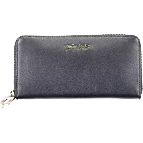 Leather Wallet , female, Sizes: ONE SIZE - Tommy Hilfiger - Modalova