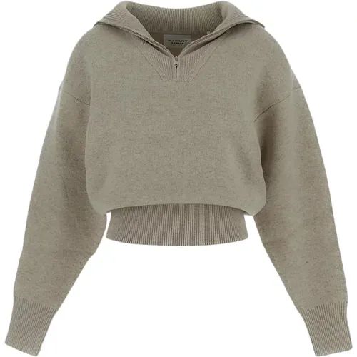 Wollstrick Pullover , Damen, Größe: M - Isabel Marant Étoile - Modalova