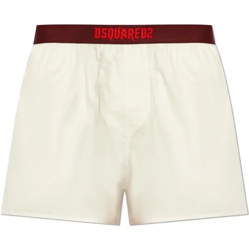 Pyjamahose mit Logo , Herren, Größe: XL - Dsquared2 - Modalova