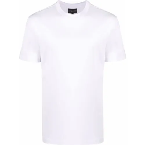 Lyocell Baumwoll T-Shirt, Designers Code 8N1Te81Juvz , Herren, Größe: L - Emporio Armani - Modalova