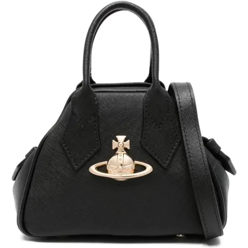 Leather Orb Detail Bag , female, Sizes: ONE SIZE - Vivienne Westwood - Modalova