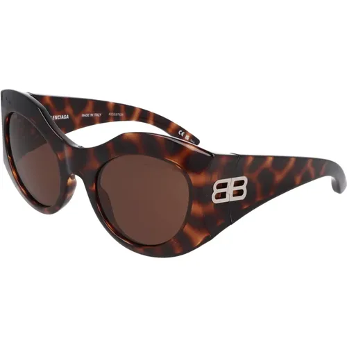 Irregular Shape Sunglasses Bb0256S , female, Sizes: 56 MM - Balenciaga - Modalova