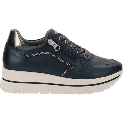 Modern Leather Sneakers for Women , female, Sizes: 5 UK - Nerogiardini - Modalova