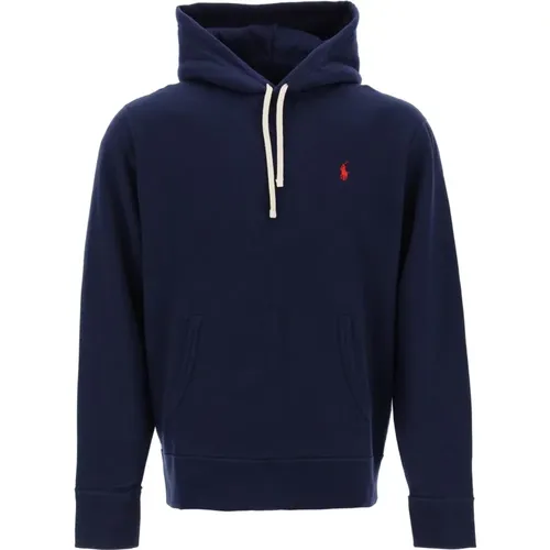 Hoodie in fleece-back cotton , male, Sizes: L - Polo Ralph Lauren - Modalova