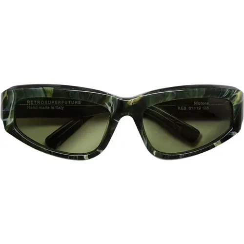 Stylish Marble Sunglasses , female, Sizes: 61 MM - Retrosuperfuture - Modalova