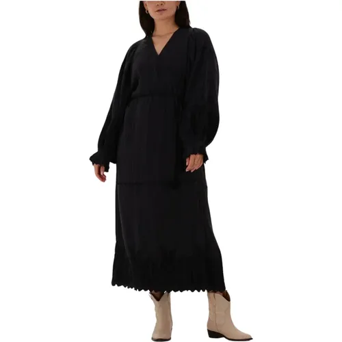 Einzigartiges Indisches Damen Baumwollkleid , Damen, Größe: ONE Size - Sissel Edelbo - Modalova