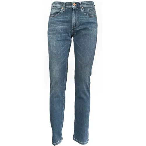 Slim Fit Jeans mit 5 Taschen , Herren, Größe: W40 - Jeckerson - Modalova