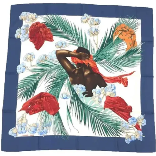 Pre-owned Silk scarves , female, Sizes: ONE SIZE - Hermès Vintage - Modalova