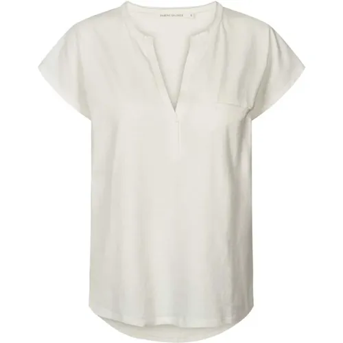 Blanca Top & T-Shirt Kreide , Damen, Größe: S - Rabens Saloner - Modalova